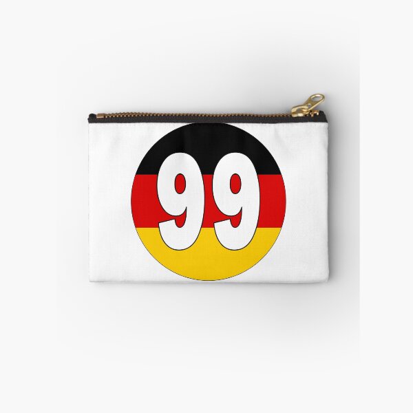 Item preview, Number 99 with Germany flag on the background designed and sold by AllShirts21.