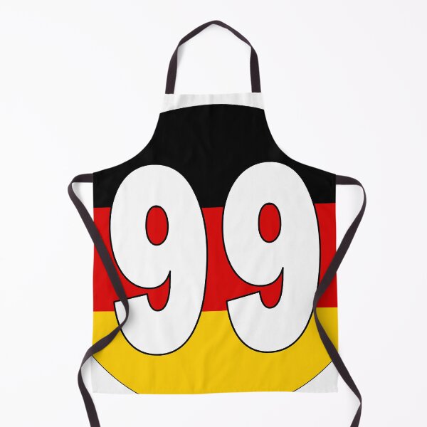 Item preview, Number 99 with Germany flag on the background designed and sold by AllShirts21.