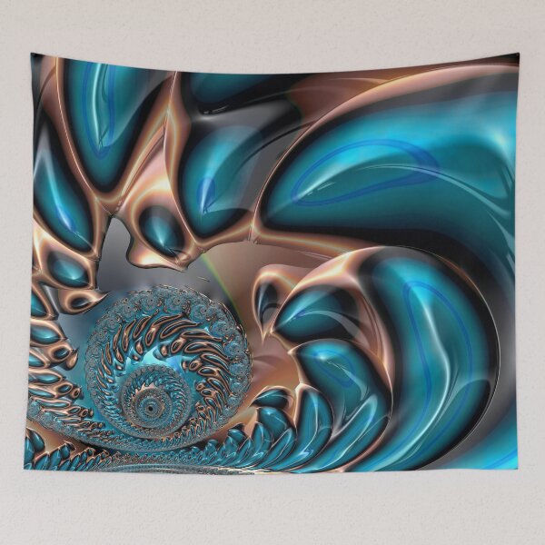 Item preview, Dancing Teal designed and sold by Elisabeth Lucas.