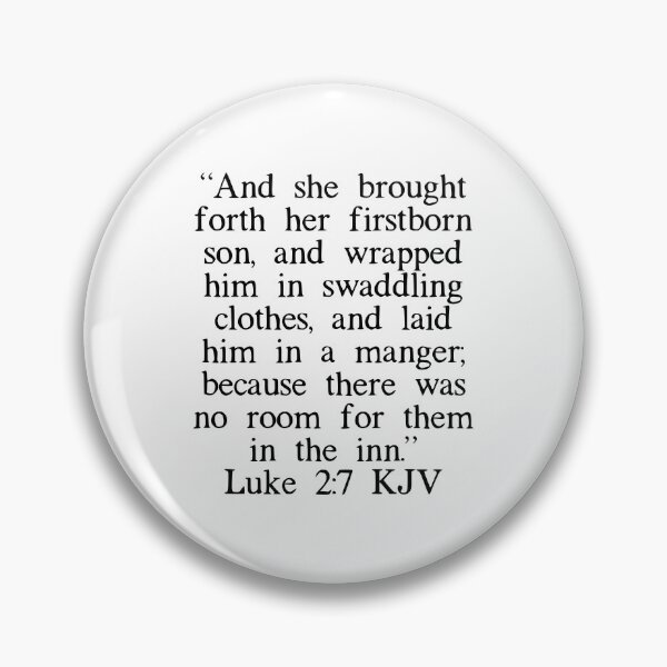 Artikelvorschau, Lukas 2: 7 King James Version entworfen und verkauft von IBMClothing.
