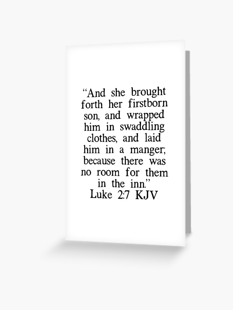 Luke 2:7 Stocking Boxed Note Cards Luke 2:7 Stocking Boxed Note Cards