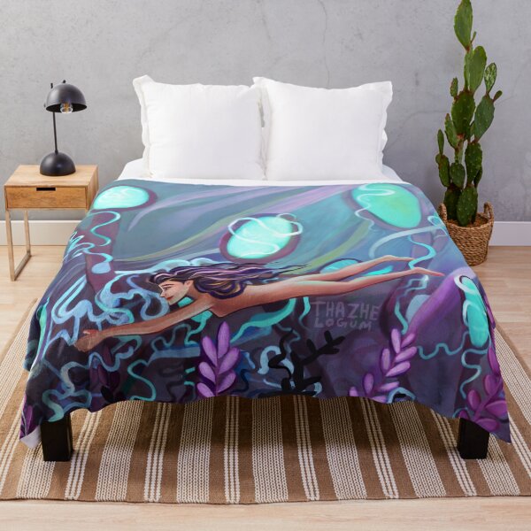 Item preview, Woman Swimming Underwater designed and sold by ThazheLogum.