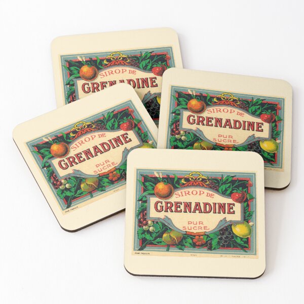 Item preview, Sirop de Grenadine designed and sold by BergamotTeapot.