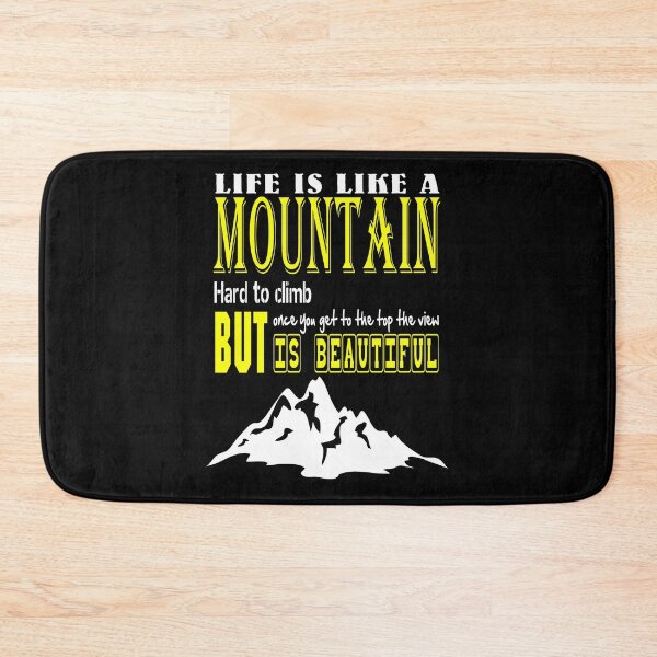 Item preview, Life is like a mountain - Awesome mountain lover Gift designed and sold by Teenation9.