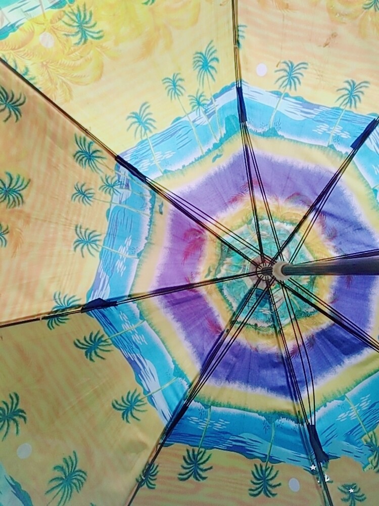 "Umbrella shade" Sticker by Artric Redbubble