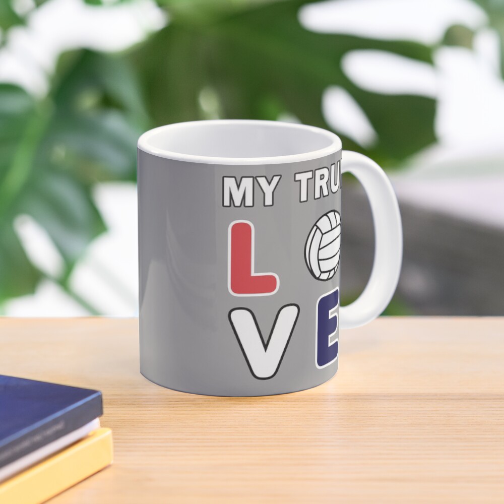 Volleyball My True Love Sportive V-Ball Team Gift. Mug