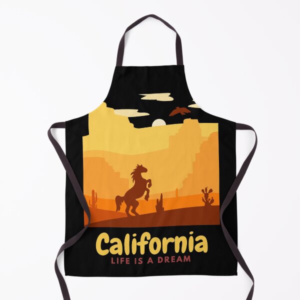 Aperçu de l'œuvre Californie La vie est un cheval de rêve Hollywood USA Palm Joshua Tree créée et vendue par InitialModel.