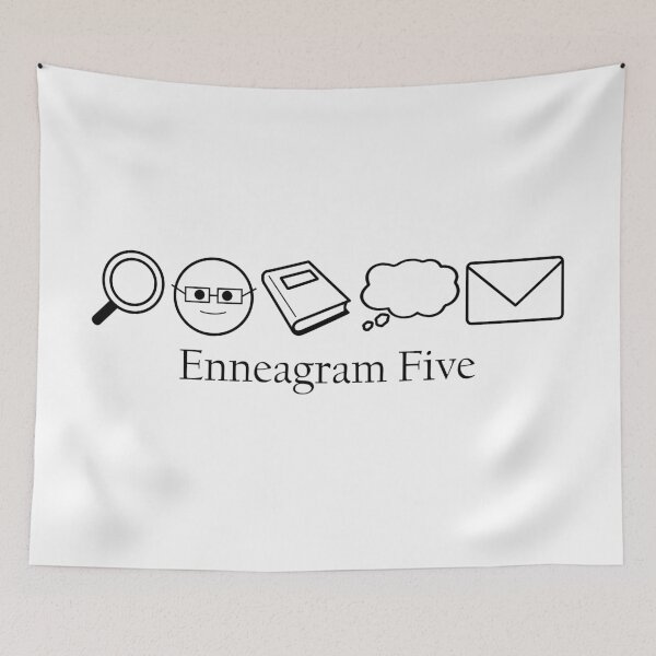 Item preview, Enneagram 5 T-Shirt | Enneagram Type 5 | Investigator | Cerebral | Enneagram Gifts | Unisex - Men & Women's Tee designed and sold by shaunshirts.