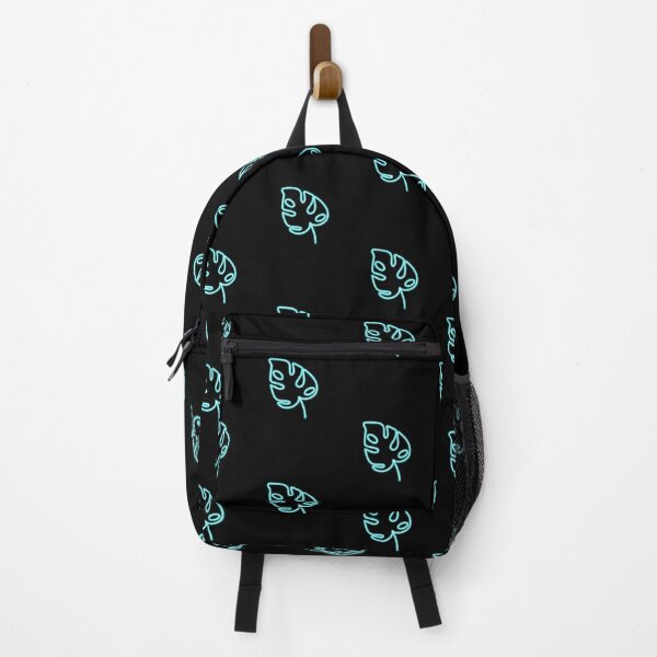 Item preview, Neon Blue Monstera Plant Leaf designed and sold by amateurletters.