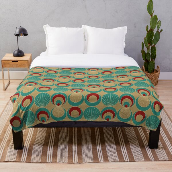 Aperçu de l'œuvre Art Déco: Soleil et Lune créée et vendue par HomeofPatterns.