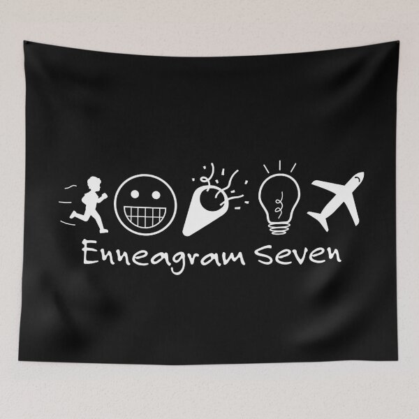 Item preview, Enneagram 7 T-Shirt | Enneagram Type 7 | Enthusiast | Adventurer | Enneagram Gifts | Unisex - Men & Women's Tee designed and sold by shaunshirts.