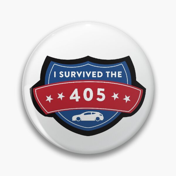 Item preview, I Survived the 405 Car designed and sold by Element85.
