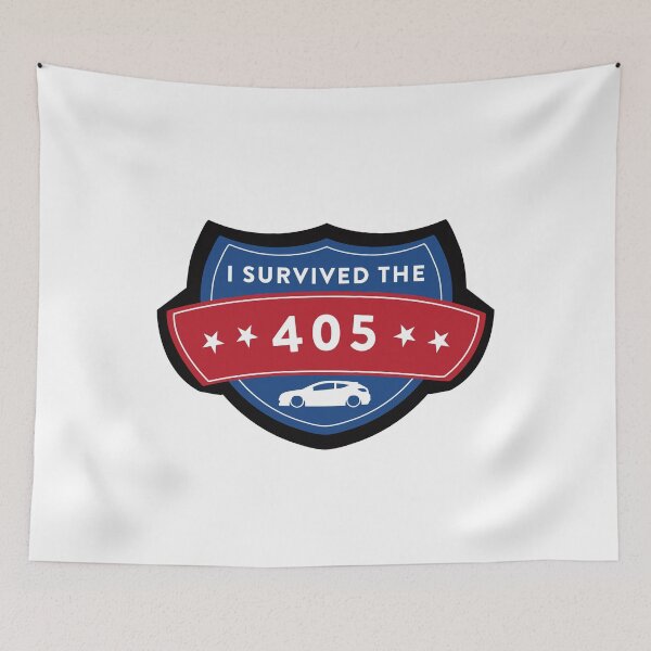 Item preview, I Survived the 405 Car designed and sold by Element85.