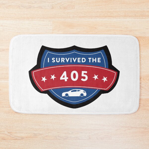 Item preview, I Survived the 405 Car designed and sold by Element85.