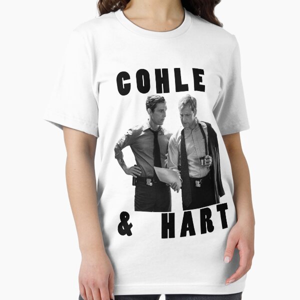 Vista previa del artículo con la obra «True Detective Cohle & Hart», diseñado y vendido por ojmachine.