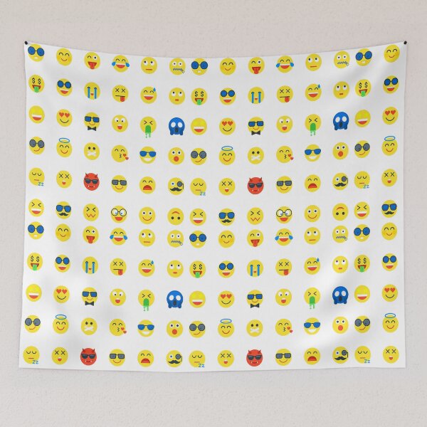 Item preview, Emojis Computer Emotions Pattern designed and sold by luvvvvvit.