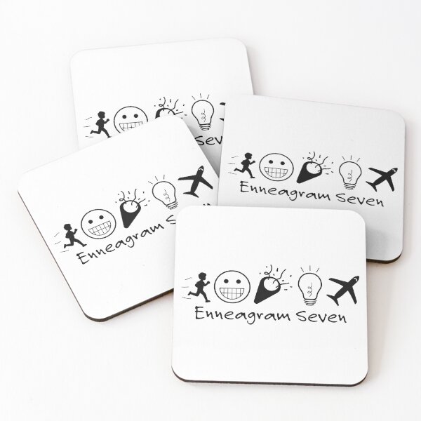 Item preview, Enneagram 7 T-Shirt | Enneagram Type 7 | Enthusiast | Adventurer | Enneagram Gifts | Unisex - Men & Women's Tee designed and sold by shaunshirts.