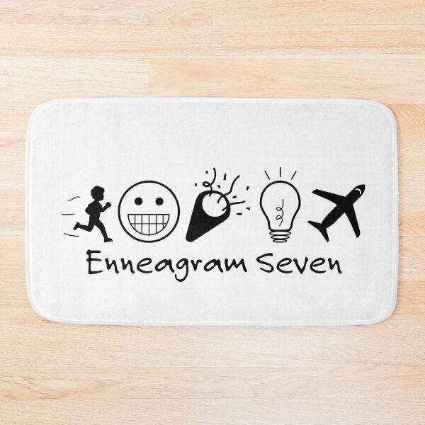 Item preview, Enneagram 7 T-Shirt | Enneagram Type 7 | Enthusiast | Adventurer | Enneagram Gifts | Unisex - Men & Women's Tee designed and sold by shaunshirts.