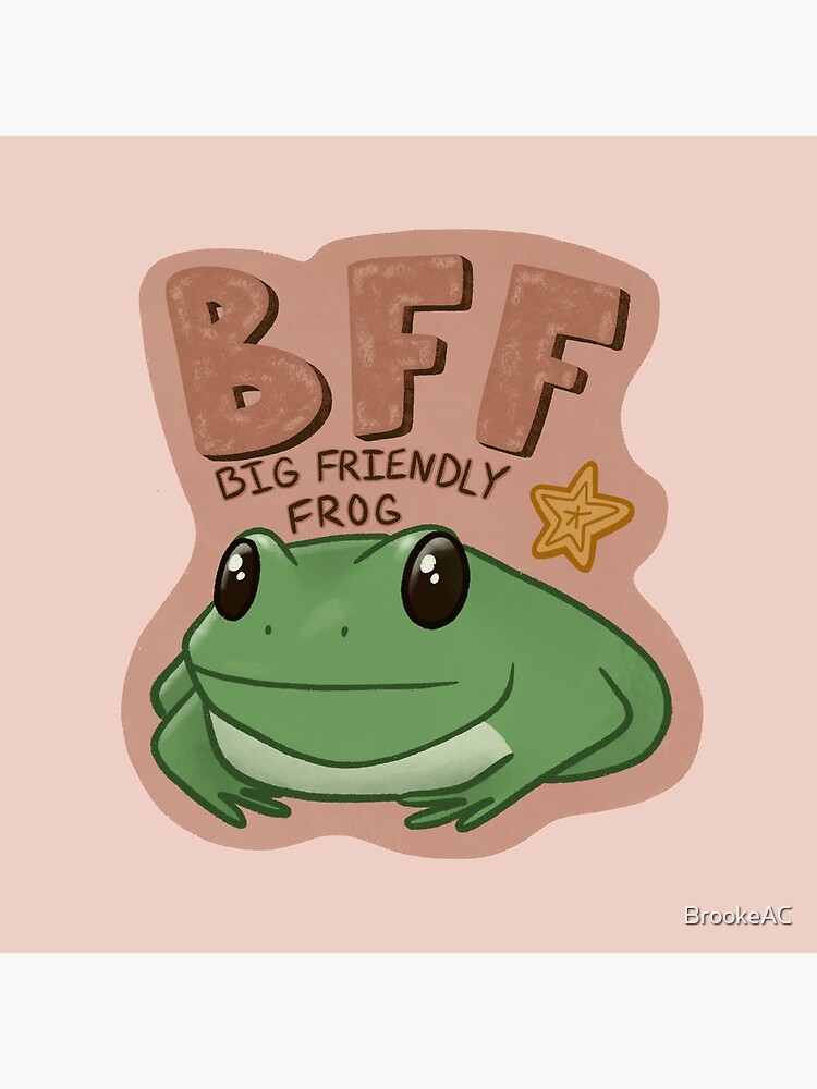 BFF: Big Friendly Frog | Tote Bag