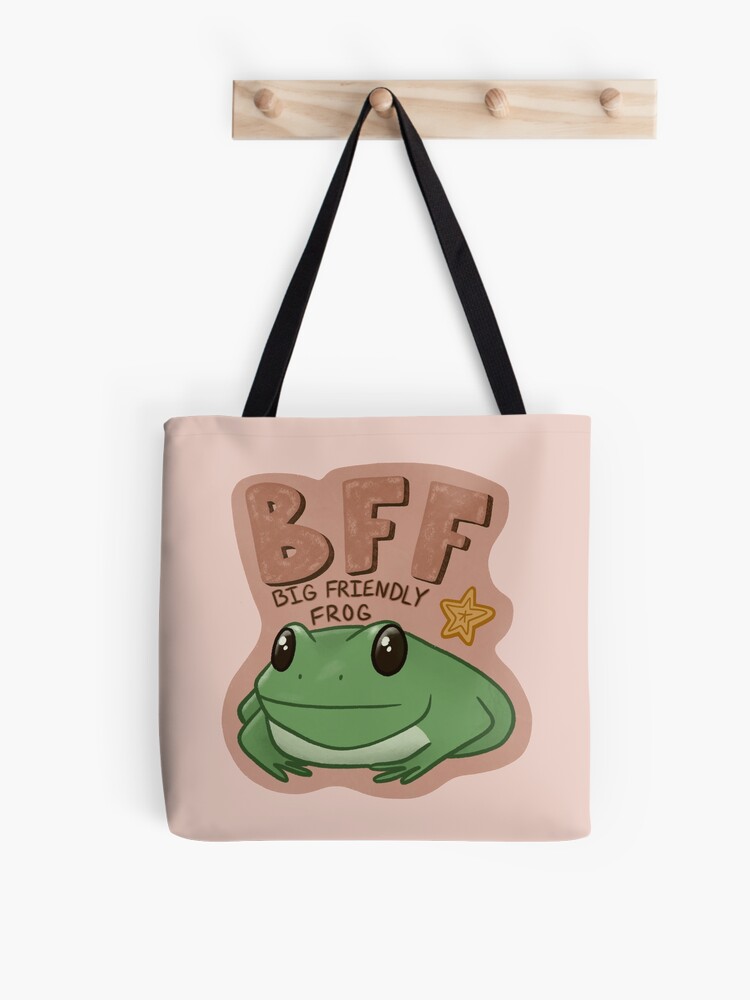 BFF: Big Friendly Frog | Tote Bag