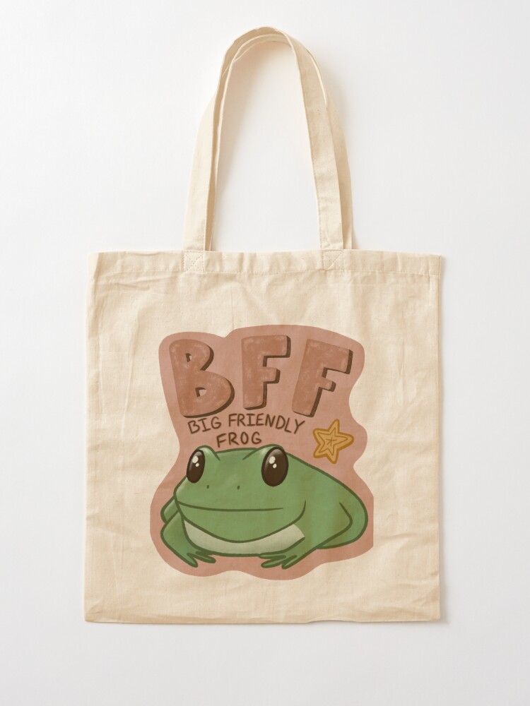 BFF: Big Friendly Frog | Tote Bag