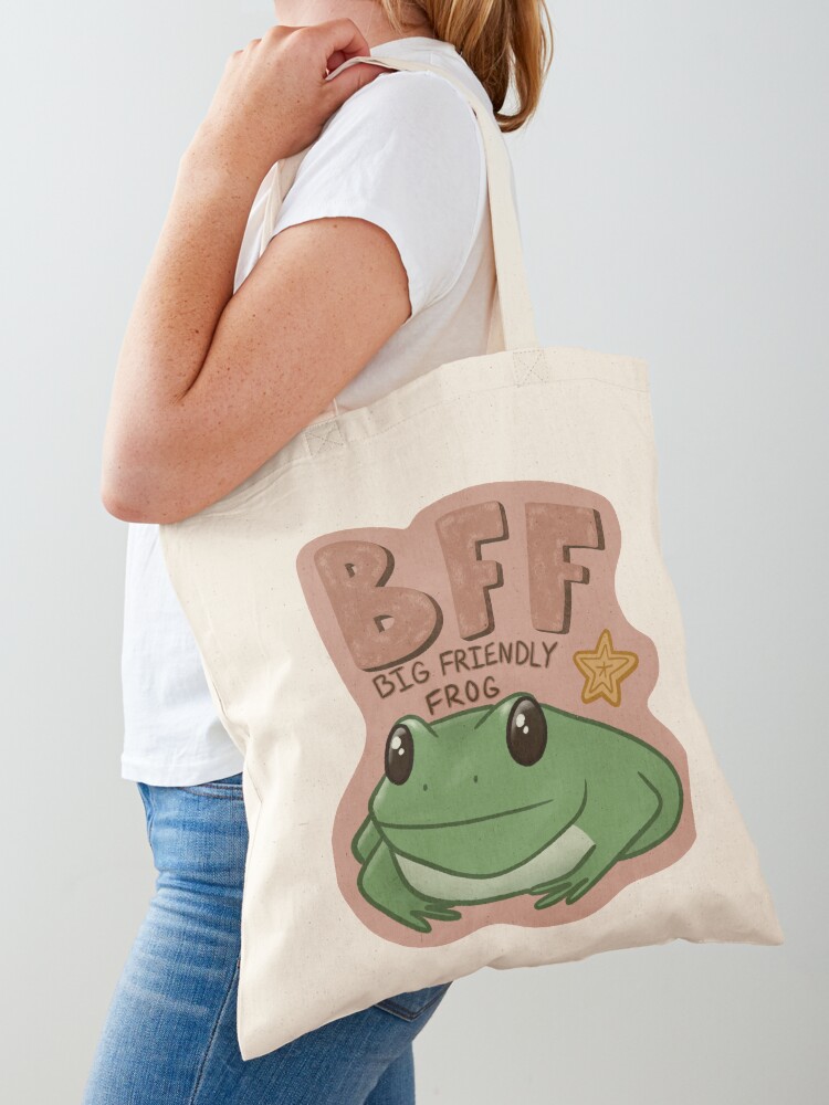 BFF: Big Friendly Frog | Tote Bag