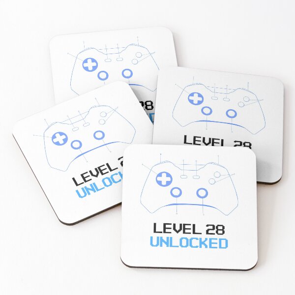 Item preview, Game Controller Level 28 Unlocked Gamer designed and sold by S Y N T H R E A L M.