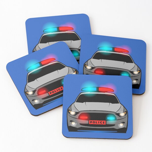 Item preview, Police Car With Full Blinking Lights  designed and sold by studio838.