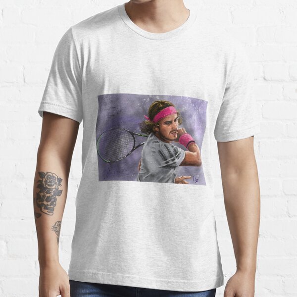 "Stefanos Tsitsipas" Tshirt for Sale by Colacatlee Redbubble