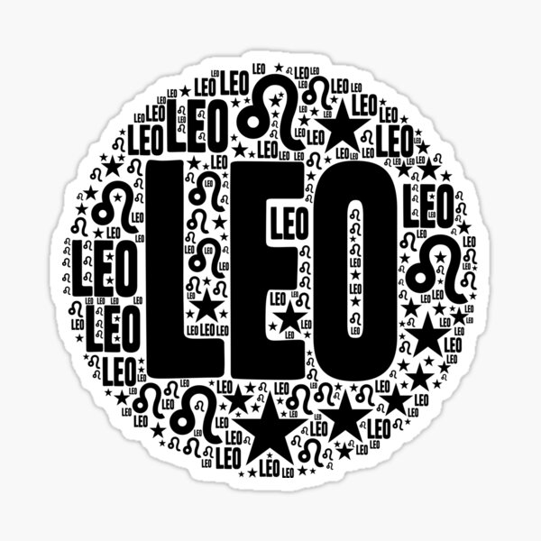 Leo Sign Sticker