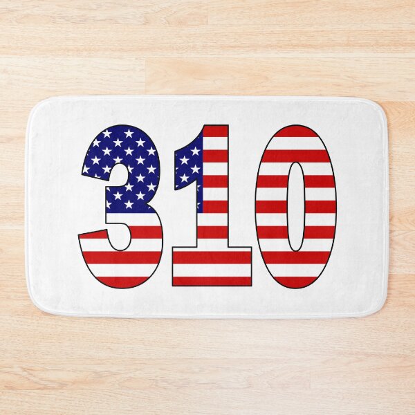 Item preview, 310 - Area code Los Angeles (California) designed and sold by AllShirts21.