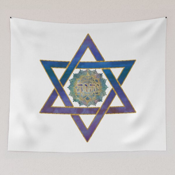Item preview, YHVH - Star of David designed and sold by Tau Tia L Douglass.