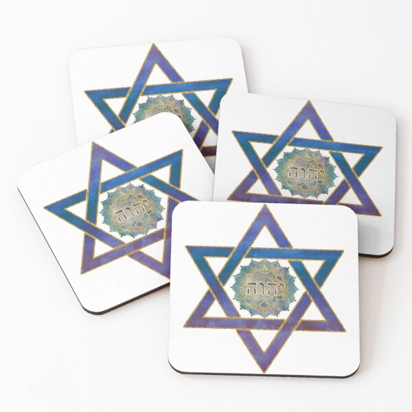 Item preview, YHVH - Star of David designed and sold by Tau Tia L Douglass.