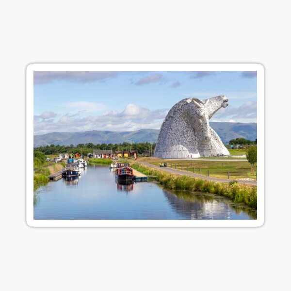 The Kelpies in Falkirk Sticker
