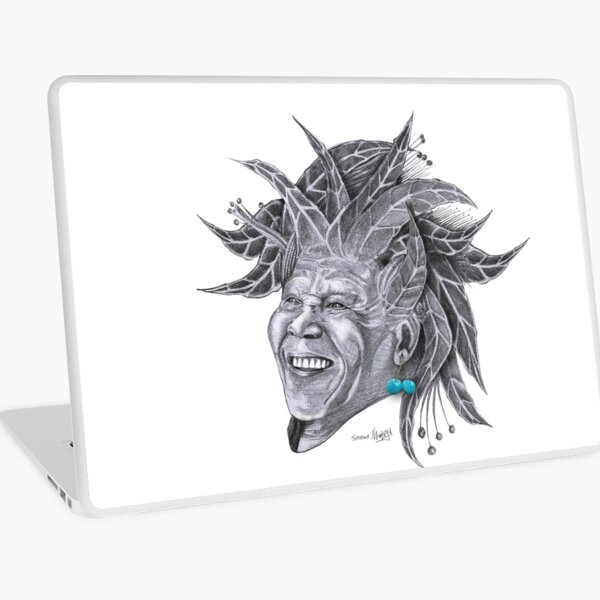 Sundela - Mandela in the Sun Laptop Skin