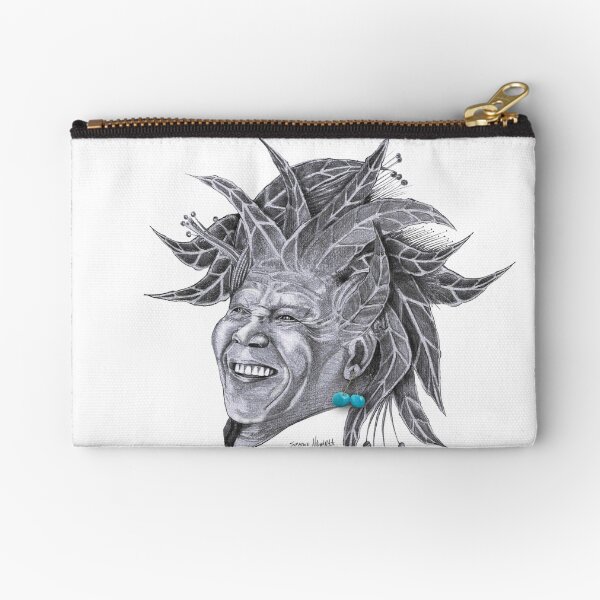Sundela - Mandela in the Sun Zipper Pouch