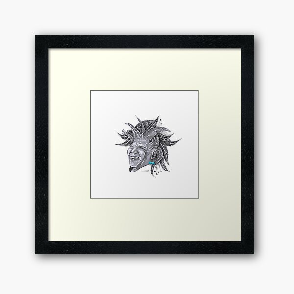 Sundela - Mandela in the Sun Framed Art Print