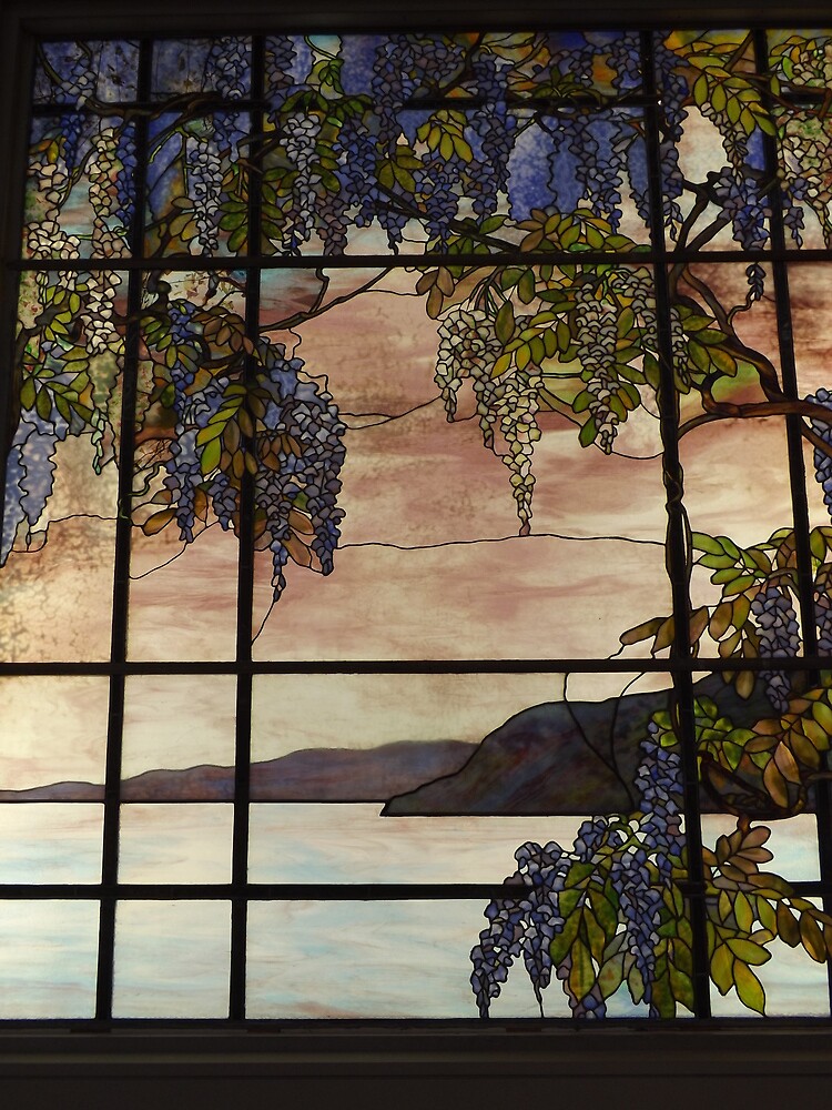 "Tiffany Glass, Metropolitan Museum of Art, New York City" Poster for