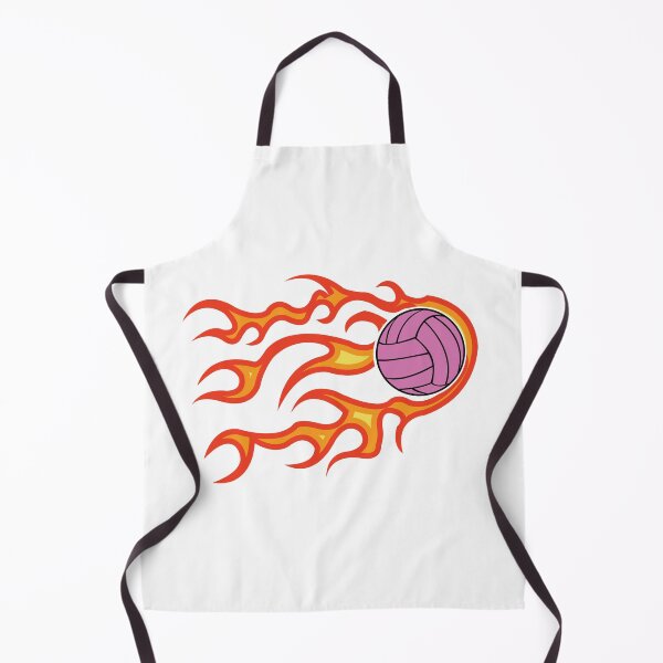 Item preview, Volleyball ball on fire designed and sold by PepaAnaRB.