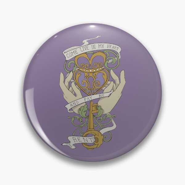Item preview, Come Live In My Heart - Irish Claddagh Tattoo Design designed and sold by Christina G. Smith.
