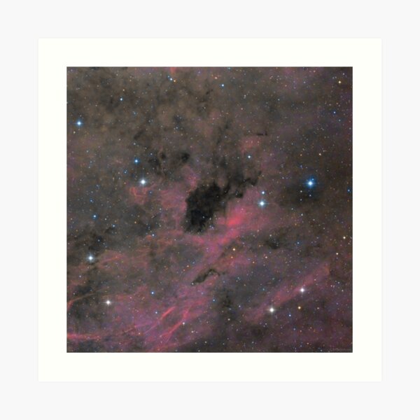 Barnard 343 (featured in Astronomy Magazine, May 2014 issue) Art Print