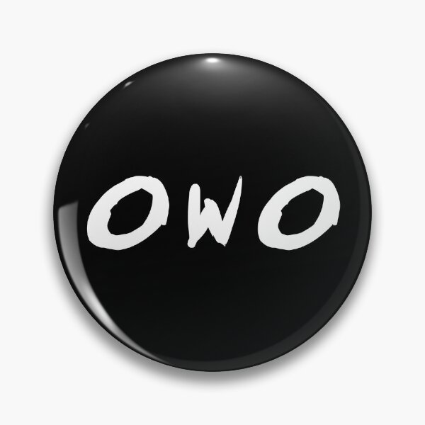 Item preview, OwO (white) designed and sold by shestasaurus.