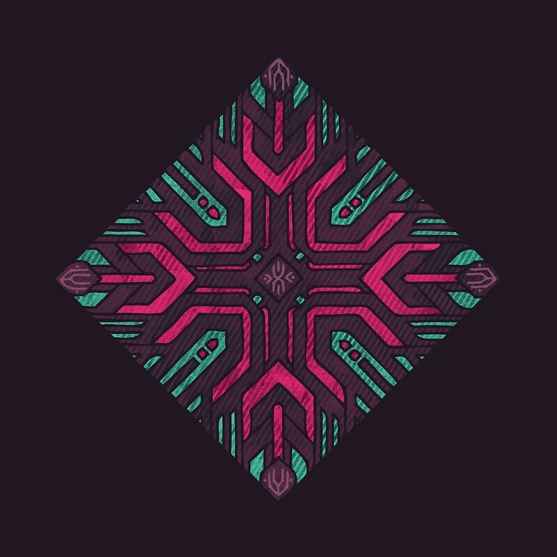 "Neon Diamond" by Hector Mansilla | Redbubble