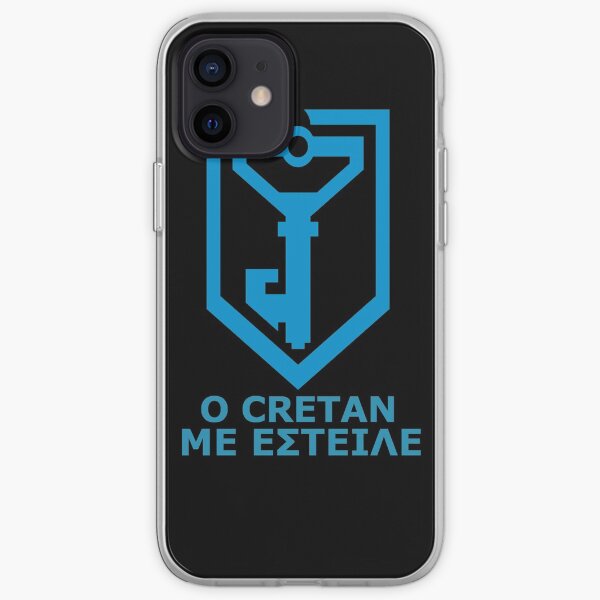 Ο Cretan με έστειλε - Greek Resistance iPhone Soft Case
