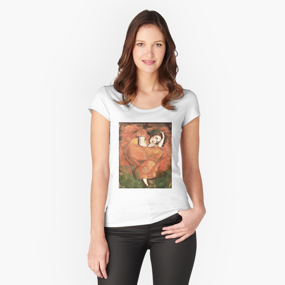 Item preview, Fitted Scoop T-Shirt designed and sold by CristianaCole.