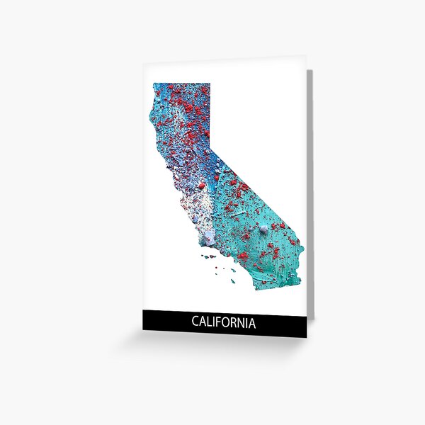 California Greeting Card