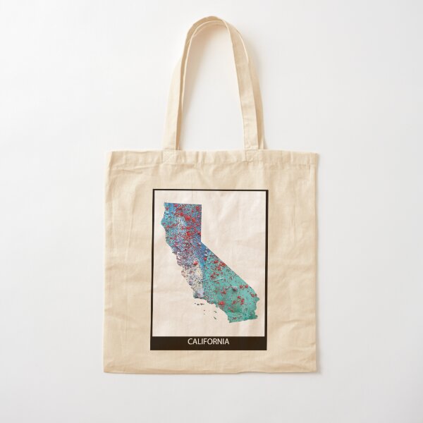 California Cotton Tote Bag