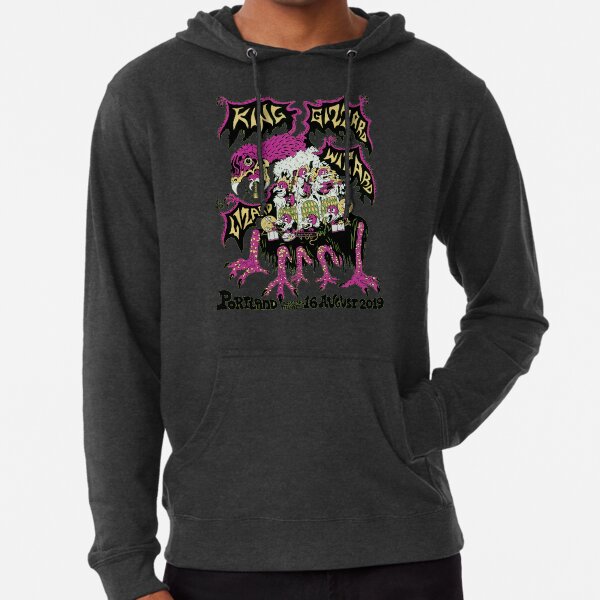King Gizzard And The Lizard Wizard - Portland - 2019 Lightweight Hoodie