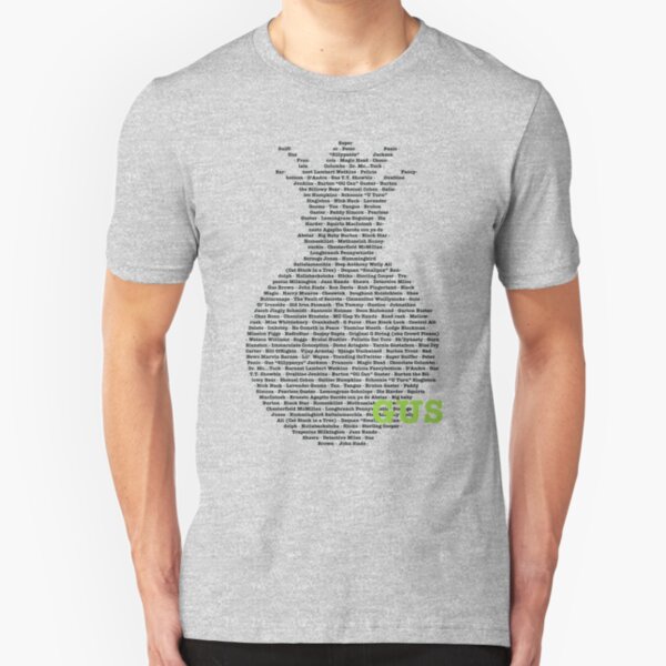Gus's Nicknames 2 (Psych) Slim Fit T-Shirt