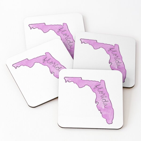 Artikelvorschau, Rosa Wasserfarbe Florida entworfen und verkauft von kaylahm426.